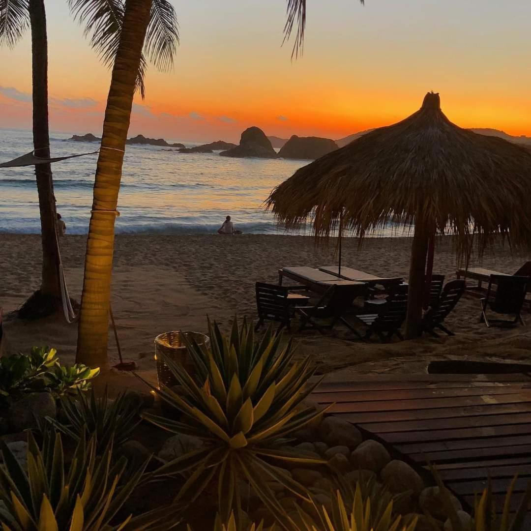 Cabanas Punta Placer San Agustinillo Eksteriør billede