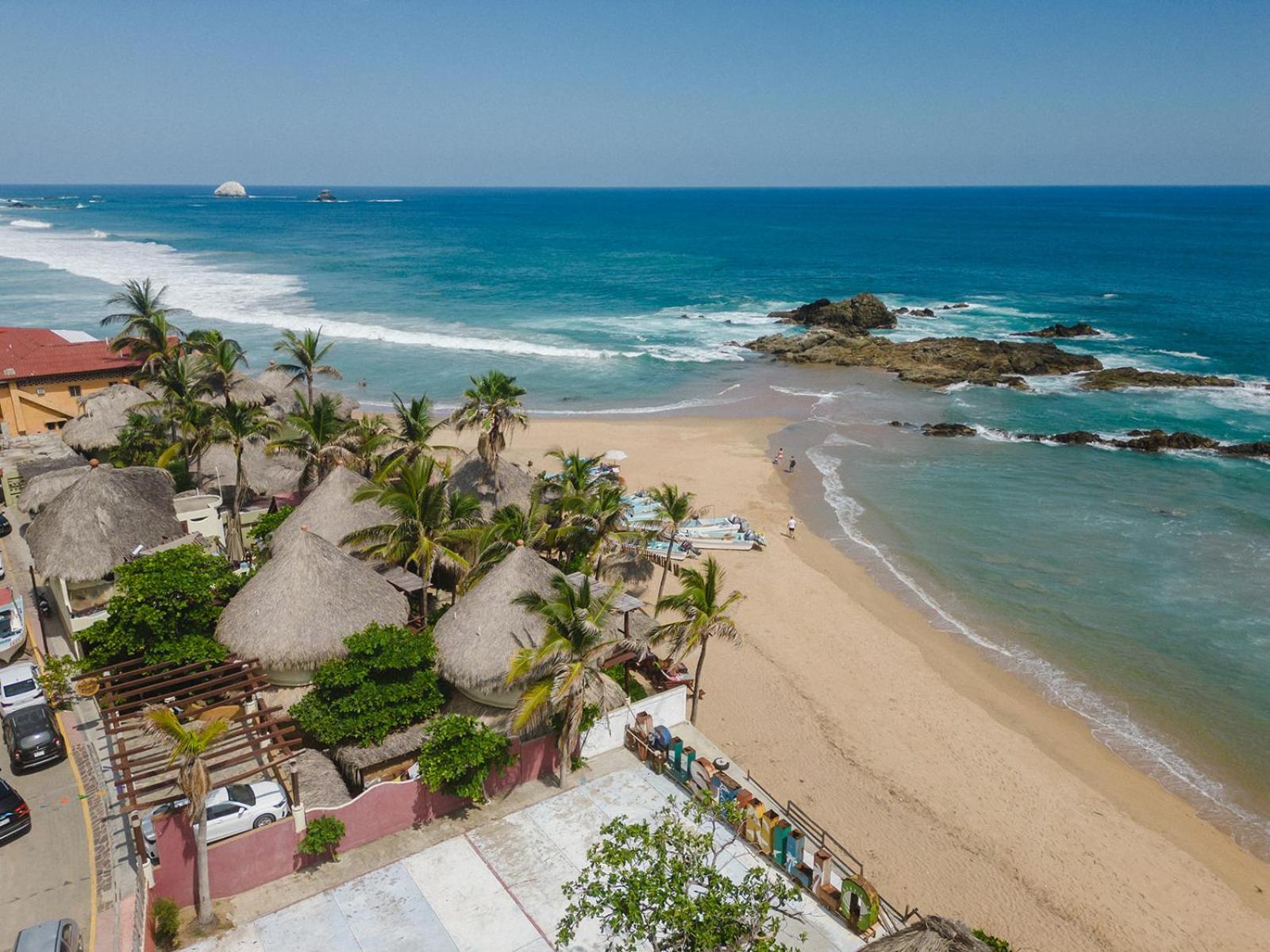 Cabanas Punta Placer San Agustinillo Eksteriør billede