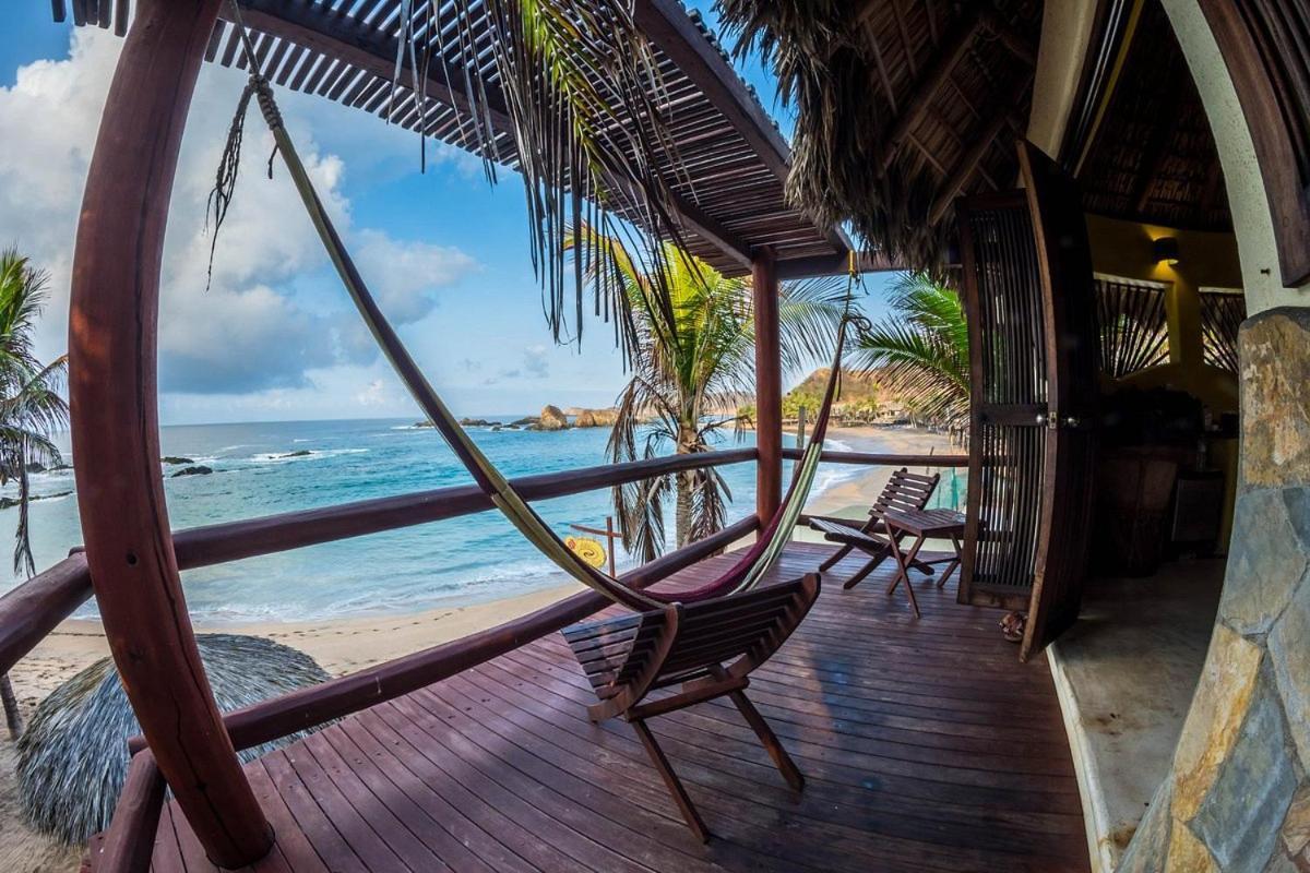 Cabanas Punta Placer San Agustinillo Eksteriør billede