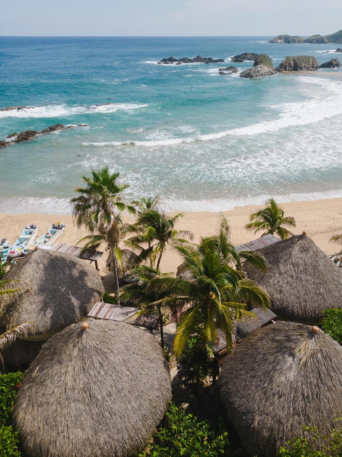 Cabanas Punta Placer San Agustinillo Eksteriør billede