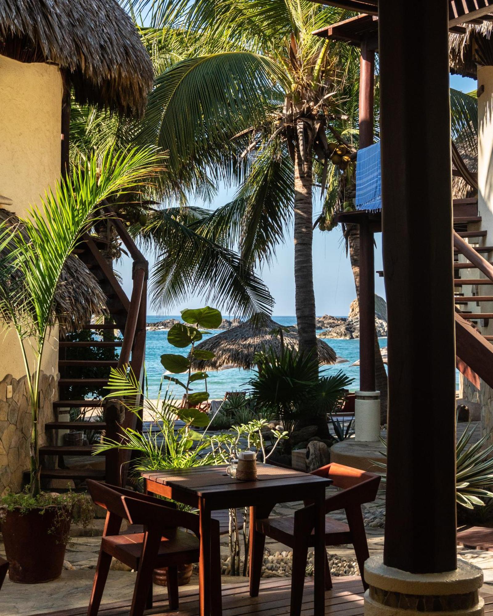 Cabanas Punta Placer San Agustinillo Eksteriør billede